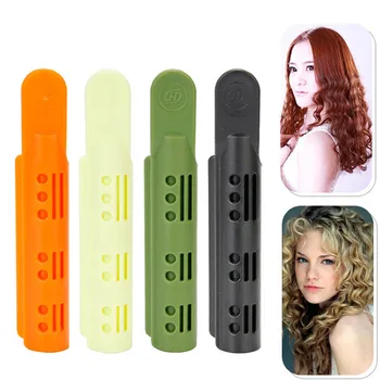 

New Hot 18 Pcs/ Set Wave Fluffy Hairstyling Clips Kits Perm Rod Corn Shaping Curler Clamps Hair Maker Hairdressing Tool SMR88
