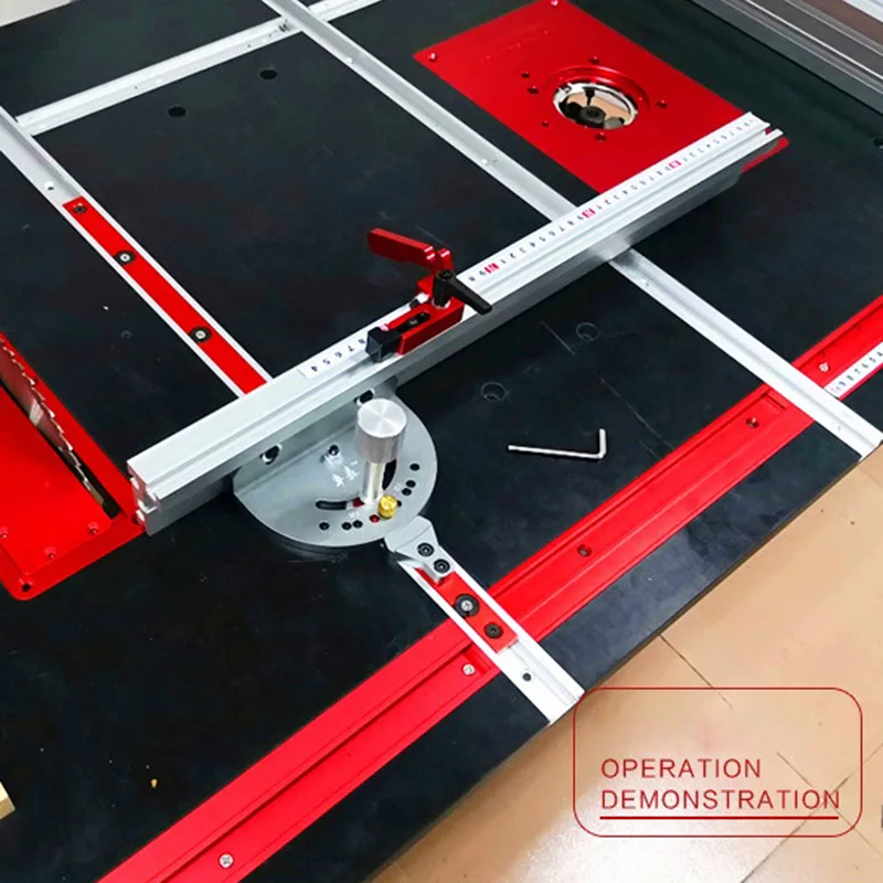 

Miter Gauge Table Saw Router Woodworking Angle Fence Ruler Carpentry Accesory