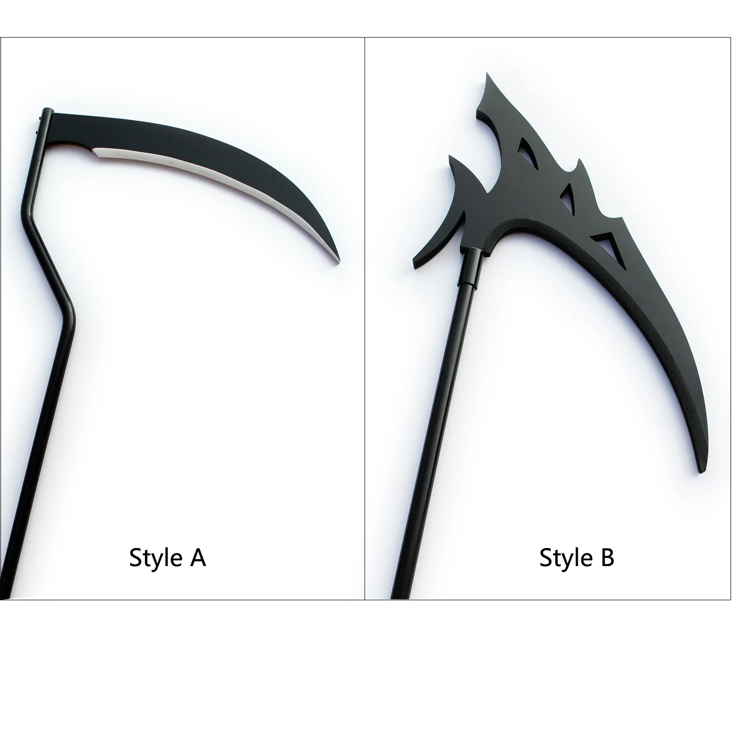 Reaper's Scythe смерти с косой мертвый скитет Танатос косплей реквизит для