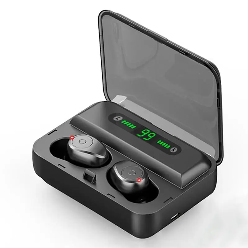 

Bluetooth Earphone 5.0 TWS Wireless Headphones Noise Canceling Stereo Earbuds Wireless Bluetooth Headset with Mic