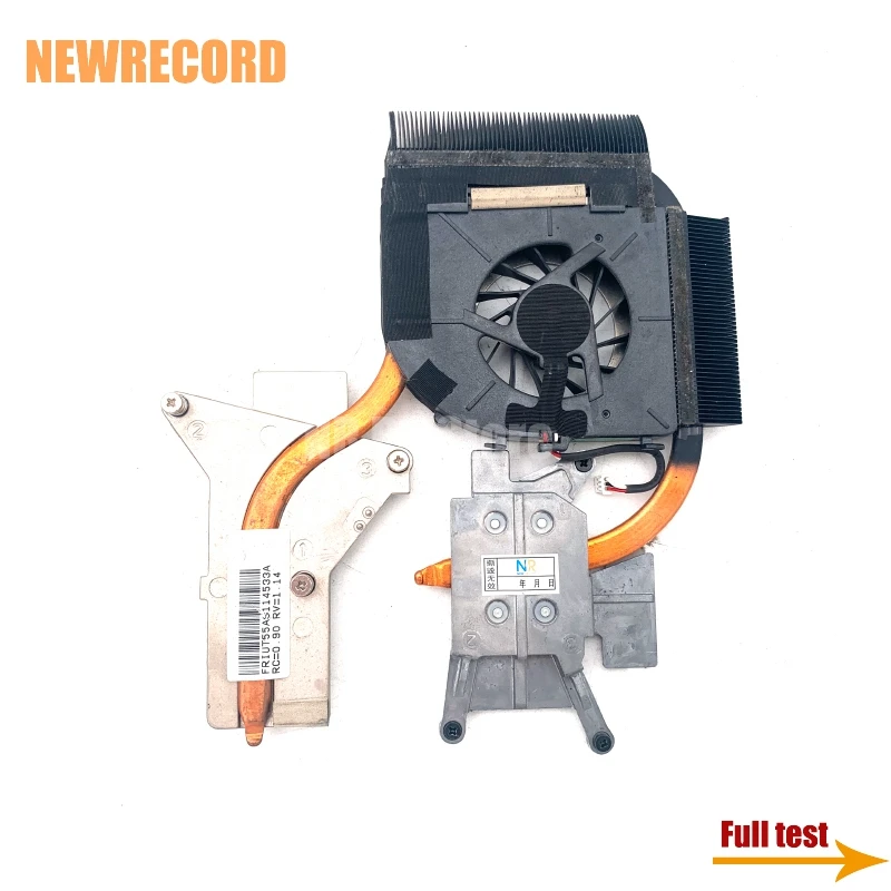 NEWRECORD Original laptop cpu coolling fan Heatsink for hp DV6 DV7 DV6