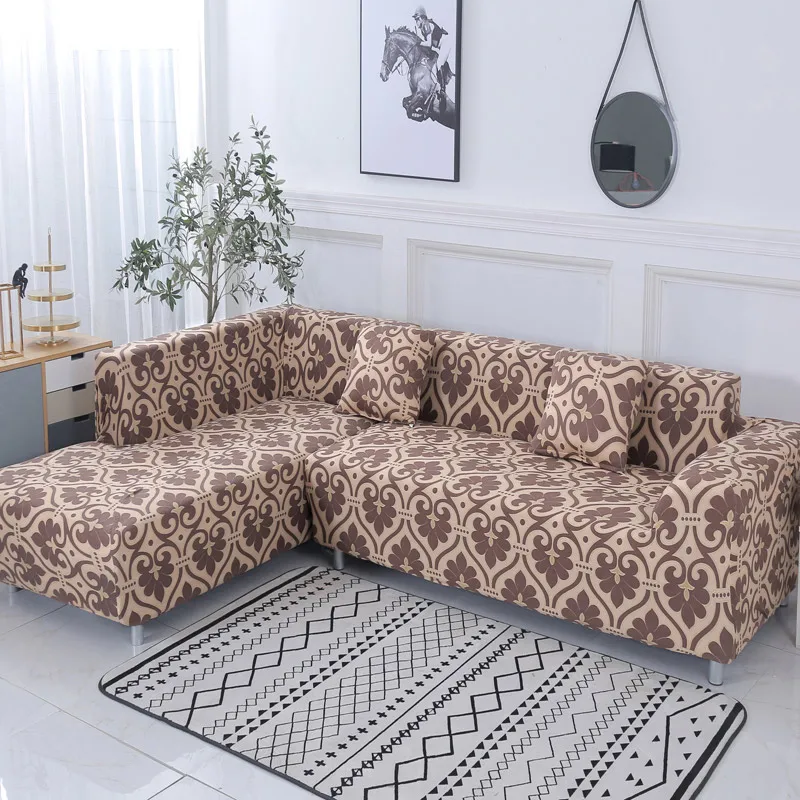 Чехол для дивана стрейч чехлы для диванов мебель, 4 штуки/набор сиденья для диванов эластичные чехлы для диванов с геометрическим рисунком