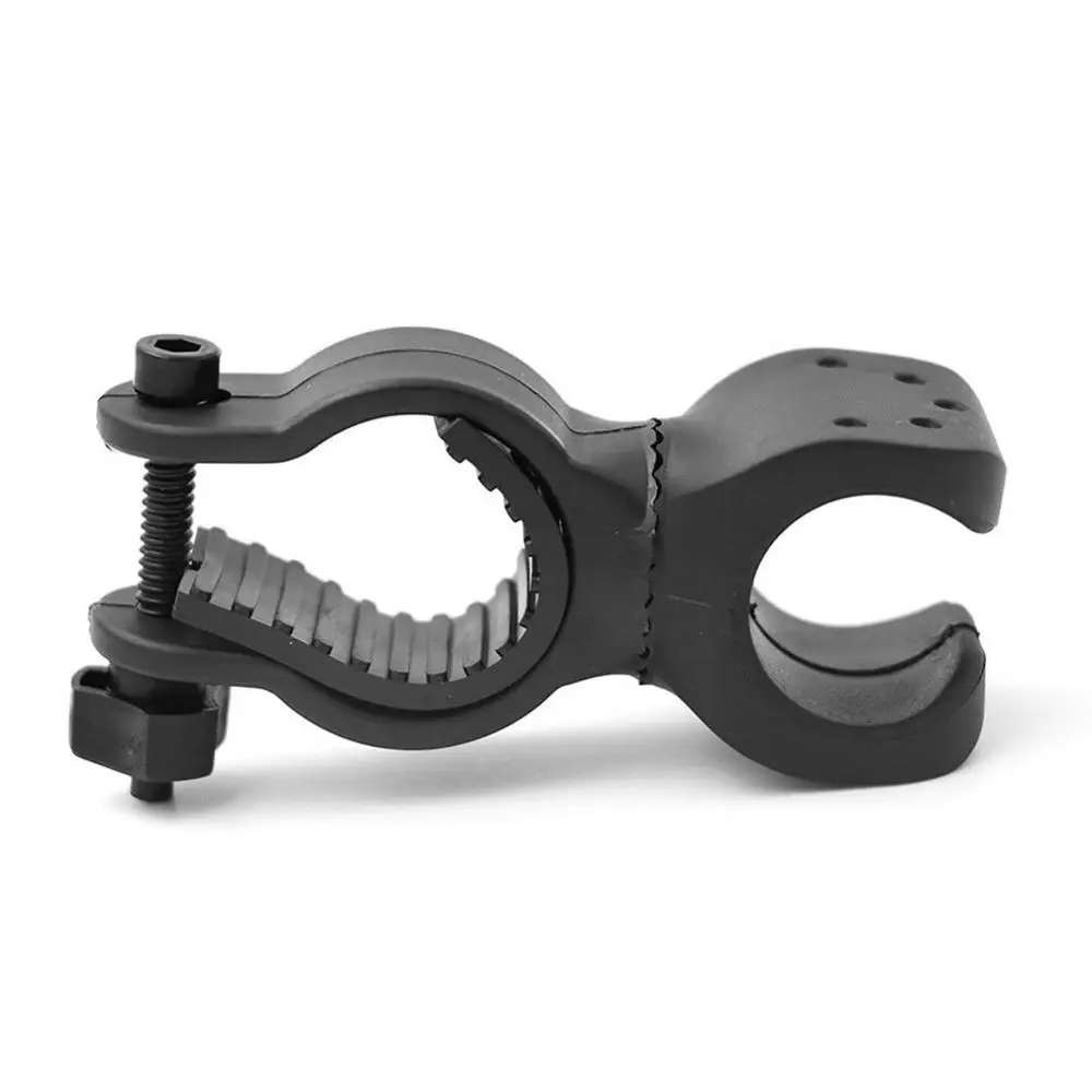 360 Degree Rotation Bicycle Headlight Holder MTB Road Bike Cycling Bike Front Light Mount Bracket Clip Flashlight Rack