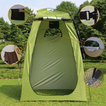 

Removable Automatic Open Changing Tent Outdoor Shower and Fishing Swimming Dressing Toilet Tent