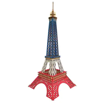 

Kids 3D Puzzle Toy Colorful Tower DIY Assemly Puzzles Crafts Model Education Toy Developmental Toy children Puzzle blocks toys