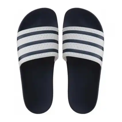 adidas adilette navy blue