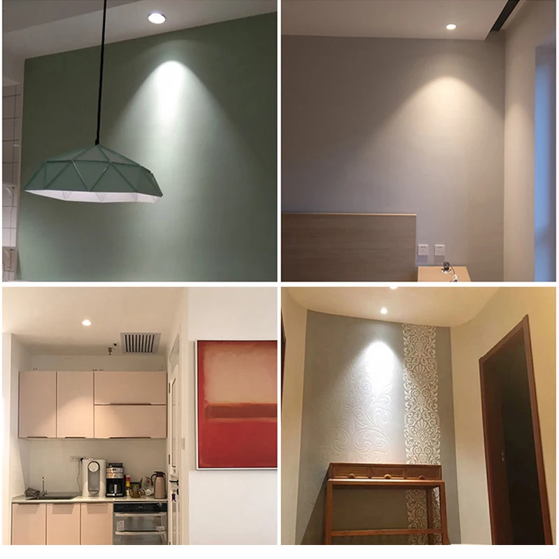 Dimmable Led Downlight Cob Ceiling Spot Lighting 3w Led Bulb