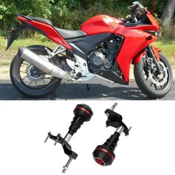 

2pcs Motorcycle Frame Slider Anti Falling Engine Protector Fit for Honda CBR500R 13-15 motorcycle shock absorber motorcycle
