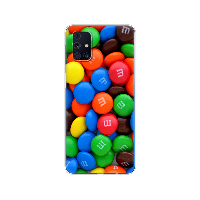 Samsung M31s Cases 6.5" Tpu Soft Silicon Back Phone Cover For Samsung Galaxy M31S GalaxyM31S M 31S m317f m317 Funda flower