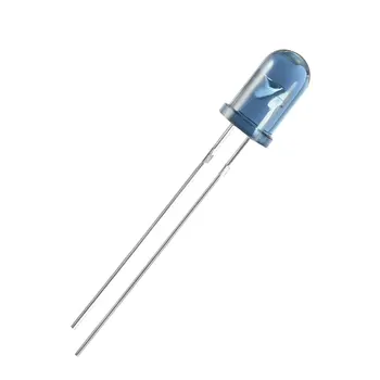 

uxcell 10pcs 5mm 940nm Infrared Emitter Diode DC 1.35V LED IR Emitter Blue Round Head 30pcs Clear Blue