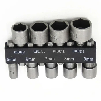 

Comfortable Grip Socket Adapter Hex Nut Driver Hook Bolt Heads Wrench Screw Tool