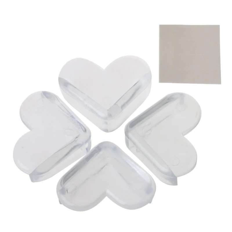 4Pcs Child Baby Safety Protector Kids Desk Table Corner Edge Protection Cover
