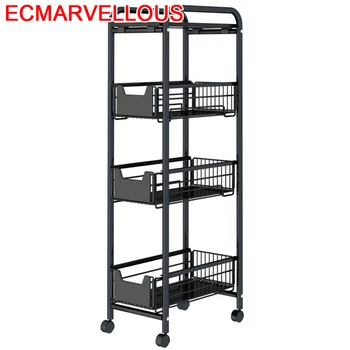 

Cocina Mensole Organizacion Organizer Paper Towel Holder Mensola Trolleys Kitchen Storage with Wheels Estantes Shelf