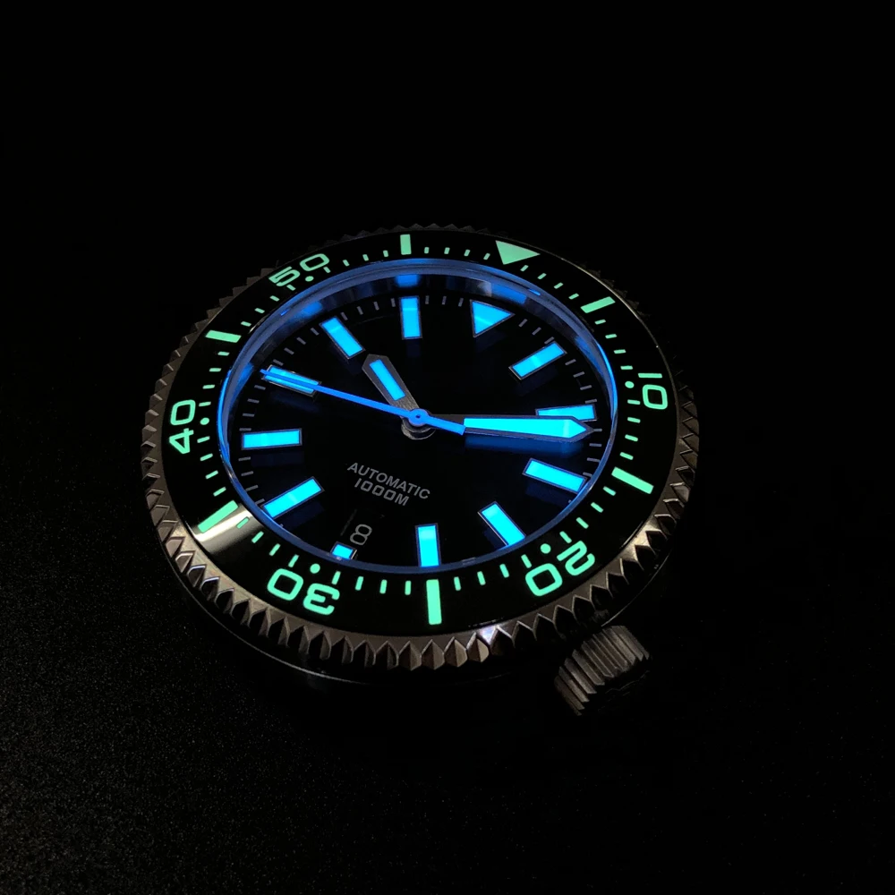 1000M Diver Watch Men NH35 Japan Tuna SKX007 Automatic 316L Stainless Steel mechanical watch ceramic Bezel 3