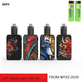 

Original IJOY Cigpet Capo 126W Box Mod Electronic Cigarette Powered By Dual 18650 Batteries 0.15ohm mesh Tank VS Drag 2 Mod Vape