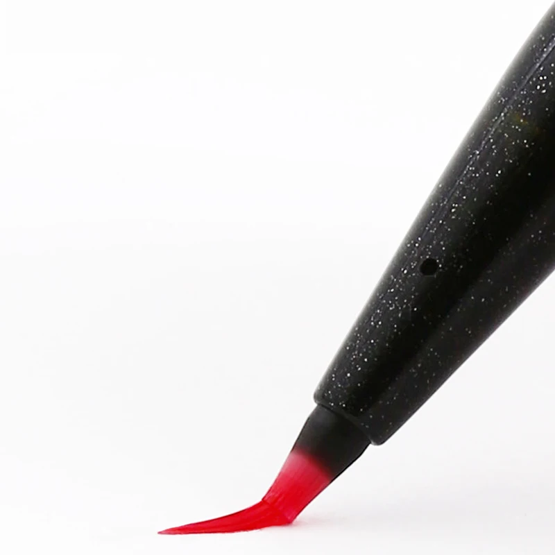 Мягкая цветная ручка Pentel, 1 шт., SESF30C-BX, научная кисть, очень тонкая мягкая ручка в цветочном стиле, английские красивые Быстросохнущие чернила