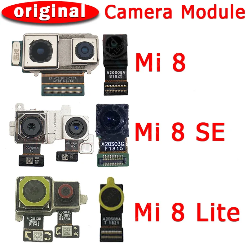 Оригинальная фронтальная и задняя камера для Xiaomi Mi 8 Mi8 SE Lite 8SE модуль основной