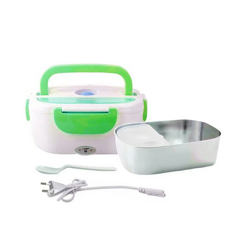 

Multi-function Household Electric Lunch Box Stainless Steel Split Electronic Lunch Box Portable Plug-in Heating Lunch Box Gift