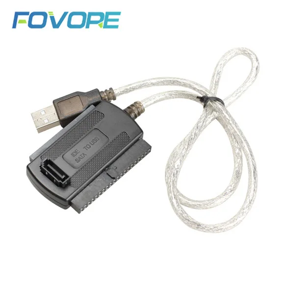 3в1 USB 2 0 IDE SATA 5 25 S ATA 3 дюймов жесткий диск HDD адаптер кабель для ПК ноутбука