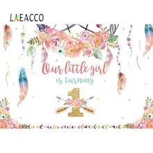 Laeacco Little Girl Is Turning Unicorn Feather Photo Backdrop Personalized Photographic Backgrounds For Photo Studio Photophone Laeacco Little Girl Is Turning Unicorn Feather Photo Backdrop Personalized Photographic Backgrounds For Photo Studio Photophone