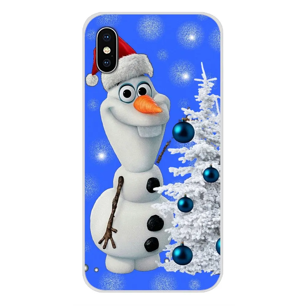 images 3 For Huawei G7 G8 P7 P8 P9 P10 P20 P30 Lite Mini Pro P Smart Plus Accessories Phone Cases Covers Olaf the Snowman - Цвет: images 3