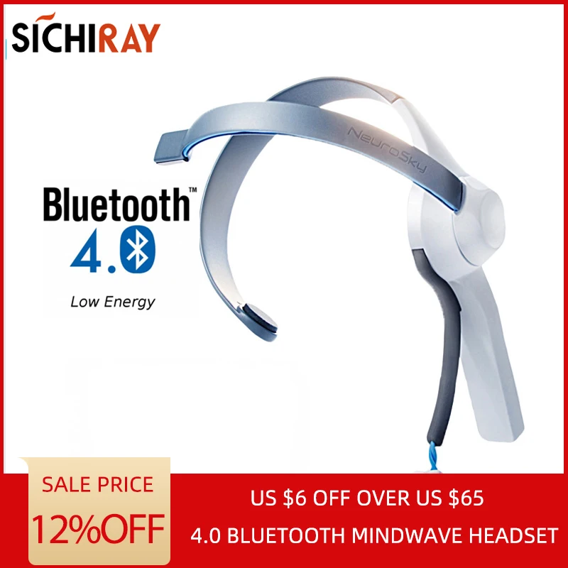 

MindWave BLE 4.0 EEG HeadSet With NeuroSky ThinkGear Technology