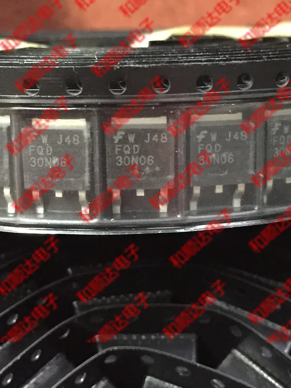 /5 предметов в лоте, FQD30N06-252 60V 30A