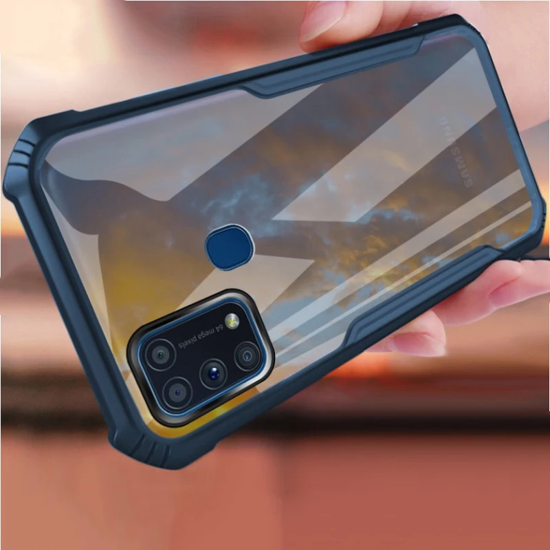 Противоударные Чехлы для Samsung Galaxy M31 чехол 6 4 дюйма прозрачный защитный мягкая