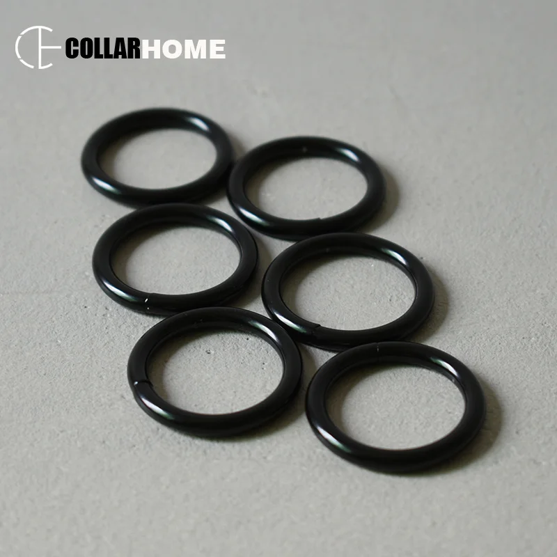 200pcs metal O rings wheel belt buckles pet dog harness backpack bag straps 25mm O-shaped buckles DIY sewing handmade accessory