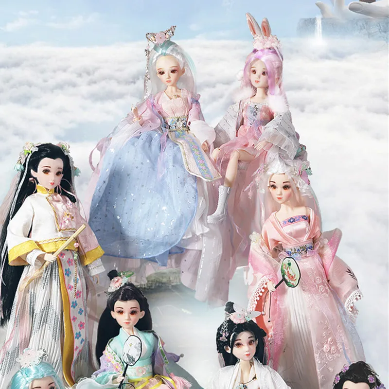 

Forturn days East Charm like BJD dolls 1/6 skirt eight seasons beautiful fairy rabbit high quality collection exquisite gift .