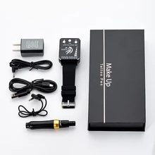 Профессиональная Перманентная тату машинка для макияжа Наборы профессиональная цифровая тату-машинка карандаш для бровей карандаш для губ наборы картриджей