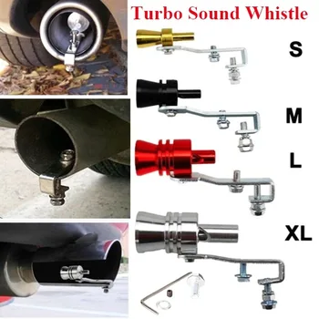 

Universal turbo whistle for exhaust pipe, whistle in muffler, simulator exhaust, exhaust pipe nozzle s/m/l/xl