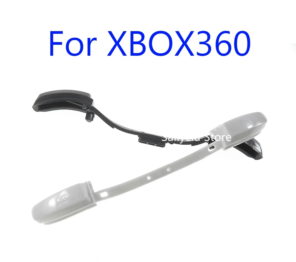 

100pcs White Black Button Kits LB RB bumper For XBOX360 wired wireless Controller LB RB Buttons Cap Strip