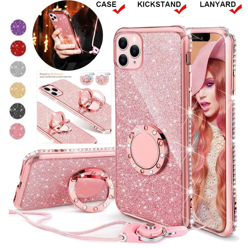 

Cute glittering phone case for Apple iPhone 8/8 Plus / 6/6 Plus / 6s Plus / 7/7 Plus / iPhone X / iPhone 11 / iPhone 11 Pro