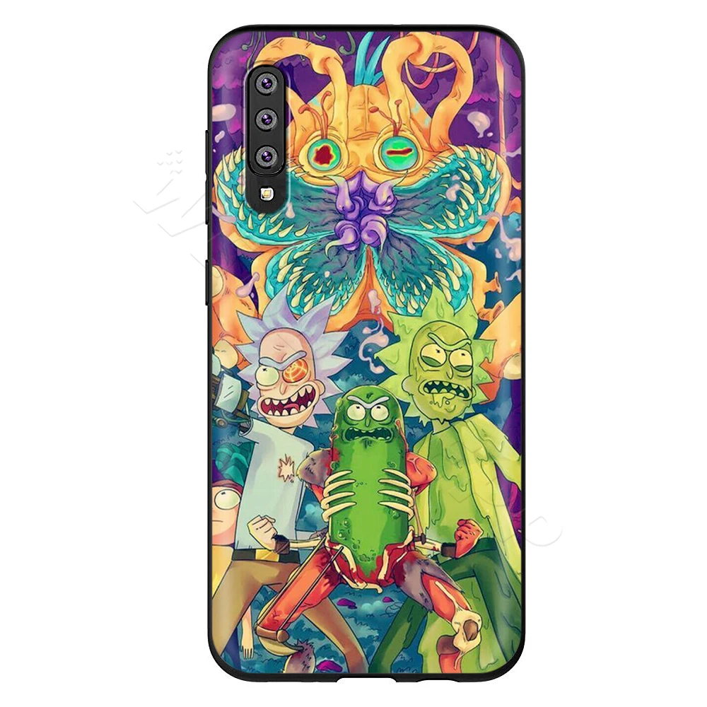 Webbedepp Рикки художественный чехол для samsung Galaxy S7 S8 S9 S10 Edge Plus Note 10 8 9 A10 A20 A30 A40 A50 A60 A70 - Цвет: 8