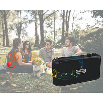 

Booms Bass-L5 Stereo Bluetooth Speaker Portable Wireless Subwoofer Music Sound Box Handsfree Loudspeakers Fm Radio