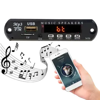 

Wireless Bluetooth MP3 WMA Decoder Board Remote Control USB Audio Radio Module