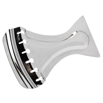 

ELOS-Dobro Tailpiece Chrome Zinc Alloy Tailpiece for 6 Strings Dobro Guitar Parts Accessories