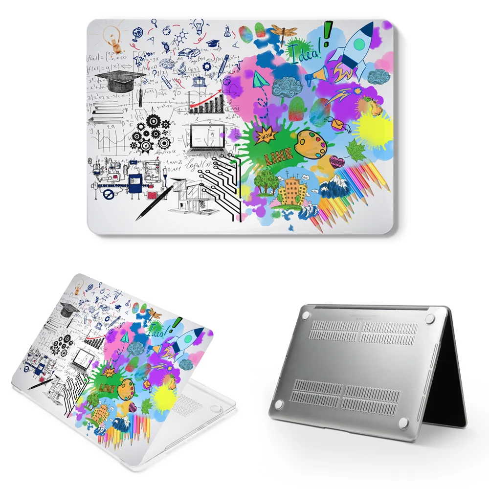 New Laptop Case For Apple Macbook Air 13 M1 2021 Touch Bar ID Pro 14 A2442 Retina 15 16 11 12 inch 13.3 Cover Saccessories Bags