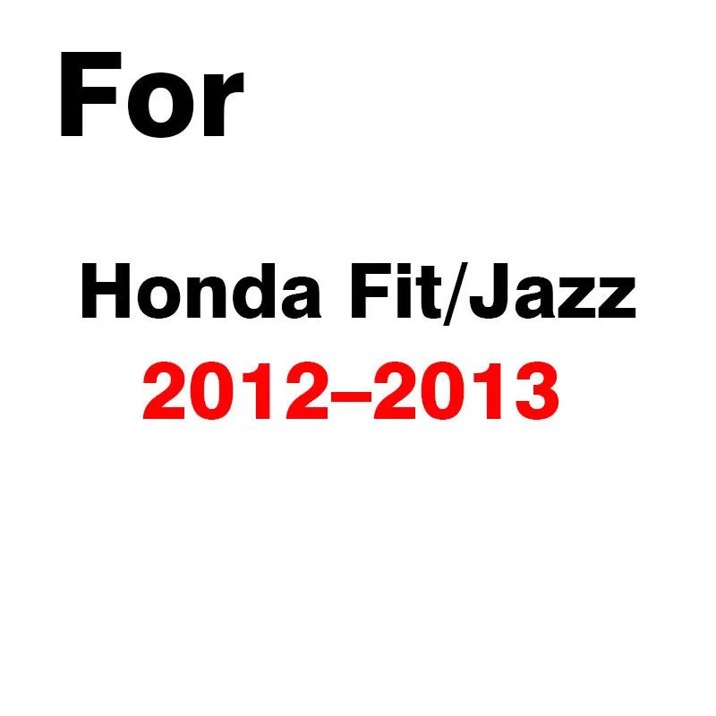 2012-2013 Чехол для автомобиля на открытом воздухе Защита от Солнца от УФ дождя снег мороз пылезащитный чехол для Honda Fit Jazz - Название цвета: 2012-2013