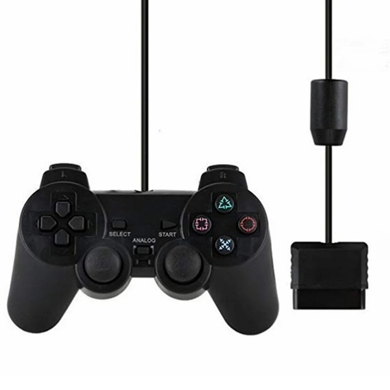 For sony playstation PS2 Wired Game Controller Gamepad for Sony ps2