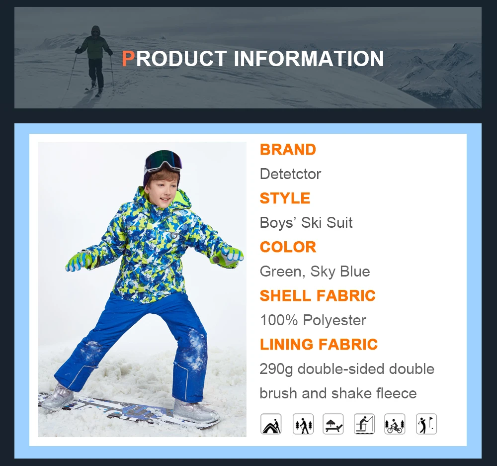 boys lightweight ski jackets