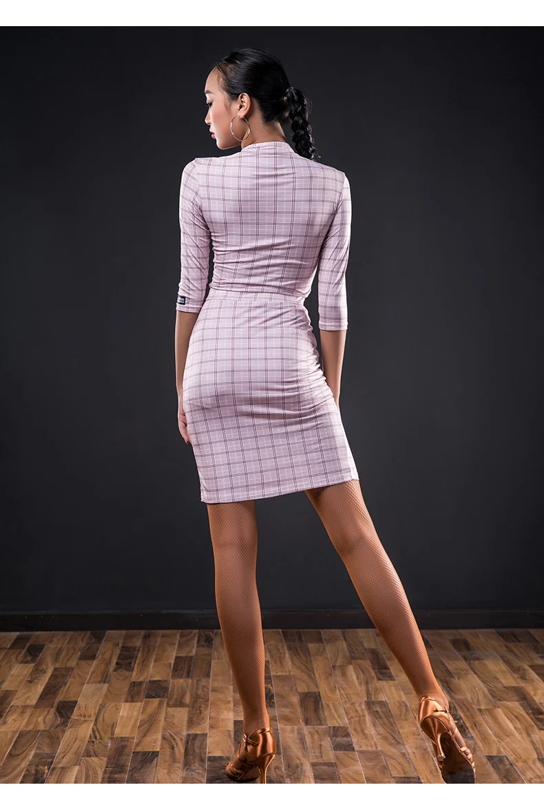 Латинский женский костюм для танцев Cheongsam Одежда для тренировок женское платье для латинских танцев ча/Румба/Самба/Танго одежда для выступлений