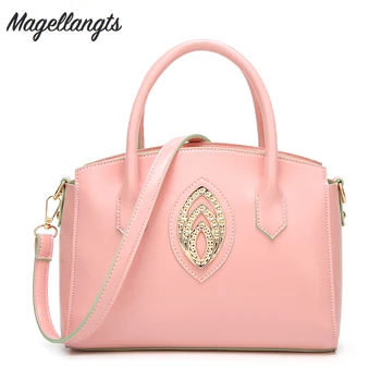 

Female bag spring 2019 new diamond shell package fashion women crossbody bags single shoulder PU leather handbag Lady Tote