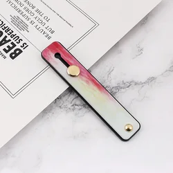 Portable Finger Strap Phone Case Stand with Ring Grip Holder (B)