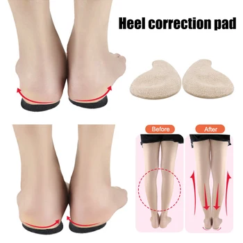 

Newest Heel Pad Correction Shoe Heel Inserts Insole for Foot Alignment Bow Leg Men Women Promotion