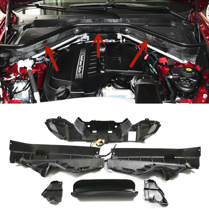 Front Engine Compartment Heat Sheild Support For Bmw X5 E70 X6 E71 2007