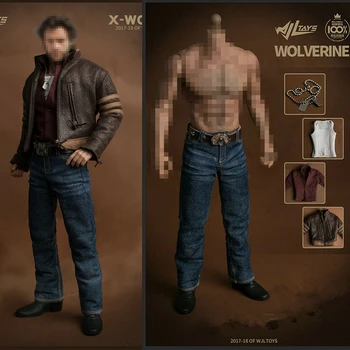 

In Stock Wjltoy 1/6 Wolverines Clothes Outfits Fit For World Box AT012 Male Figure Body Women clothes set for collection