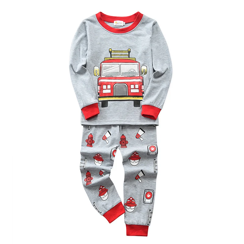 Vgiee/комплект для мальчиков; детская одежда с рисунком поезда; хлопковая детская одежда для мальчика; коллекция года; сезон осень-зима; CC218