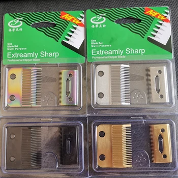 

440c steel 2 hole set professional barber supply hair blade set